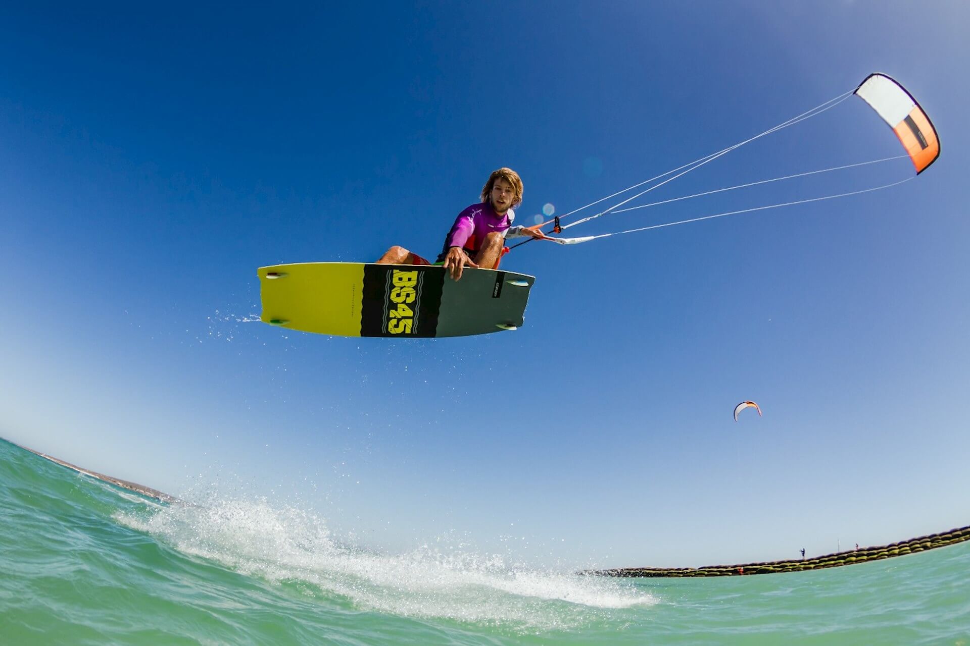 Riding the Waves in Kitesurfing
